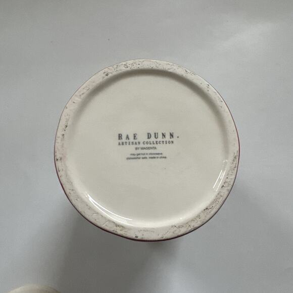 Rae Dunn SWEETS Canister Jar with Lid Red Polka Dot Artisan Collection Farmhouse - Picture 7 of 9